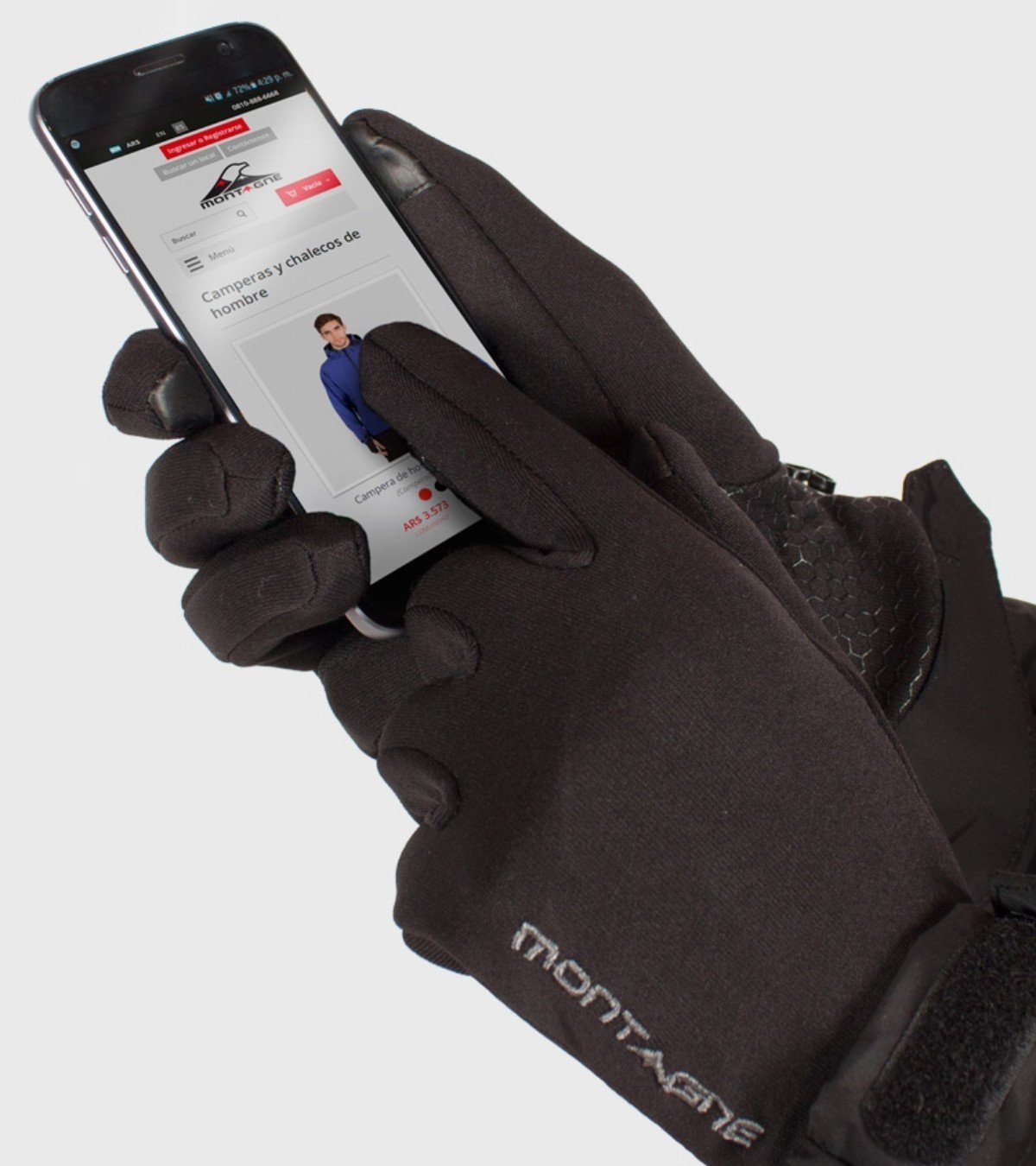 Guantes Eiker con touch screen Guantes Eiker con touch screen