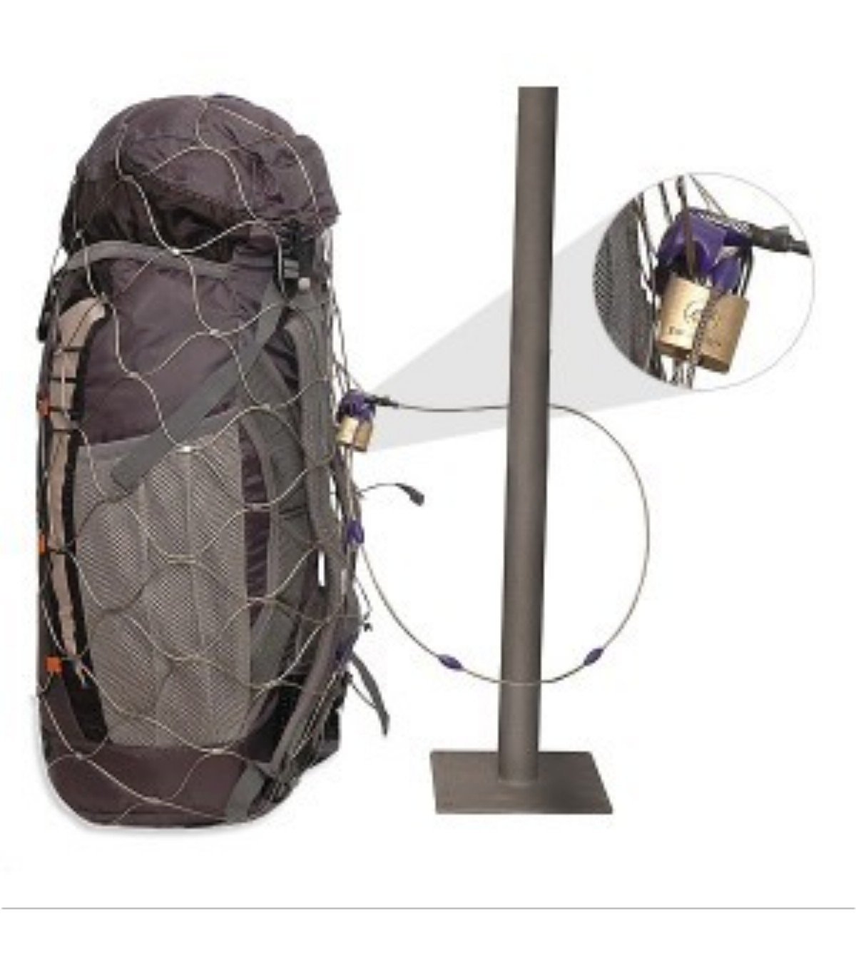 Malla protectora Packsafe 120 lts.