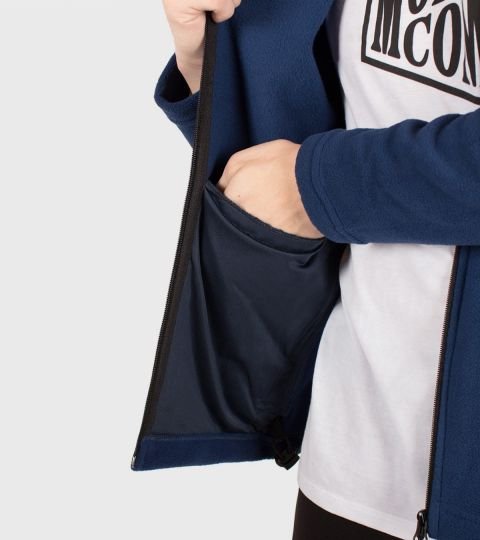 Campera de hombre polar Tibalt con capucha