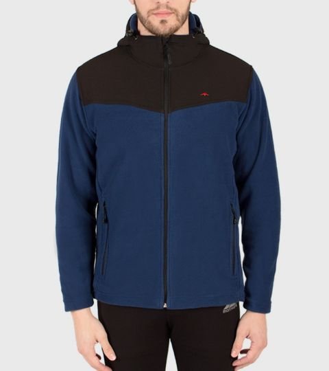 Campera de hombre polar Tibalt con capucha