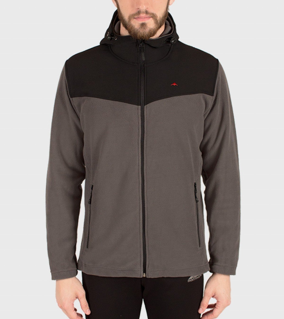 Campera de hombre polar Tibalt con capucha