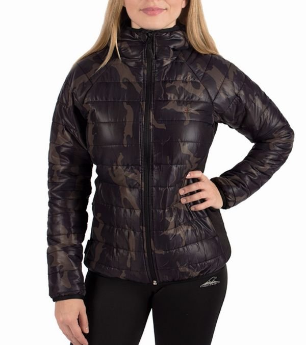 Campera de mujer Velvet con capucha