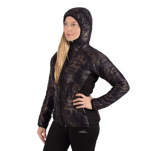 Campera de mujer Velvet con capucha