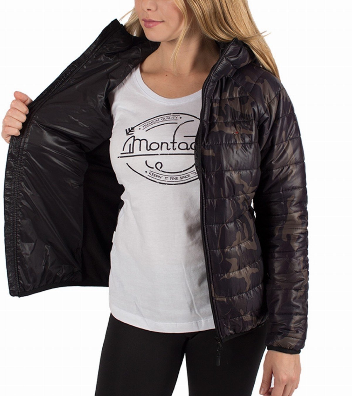 Campera de mujer Velvet con capucha