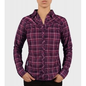 Camisa de mujer escocesa Iguacel