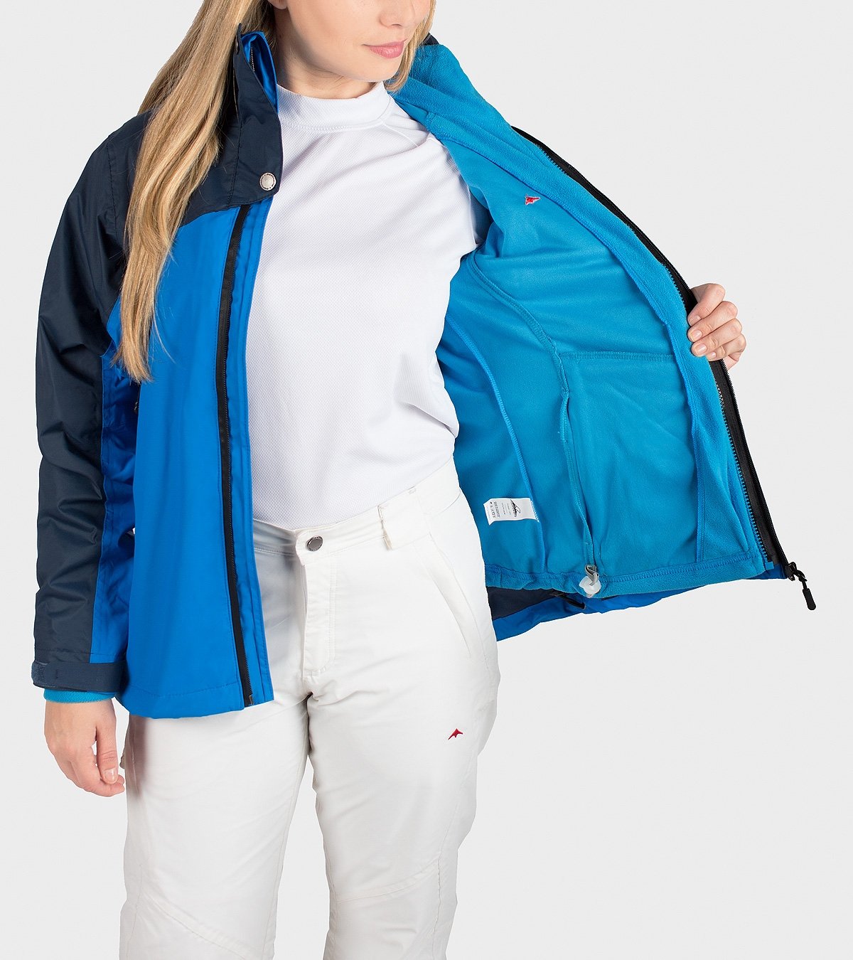 Campera desmontable de mujer Kenya 3en1