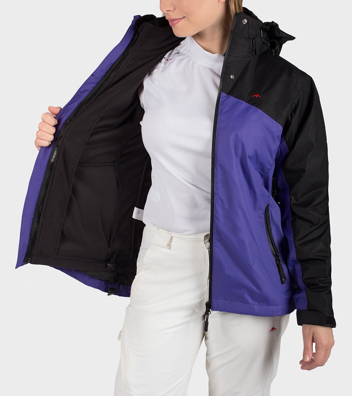 Campera desmontable de mujer Kenya 3en1
