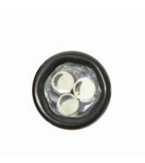 Flashlight with clip 3 Leds