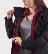 Campera de mujer Clover M 3en1