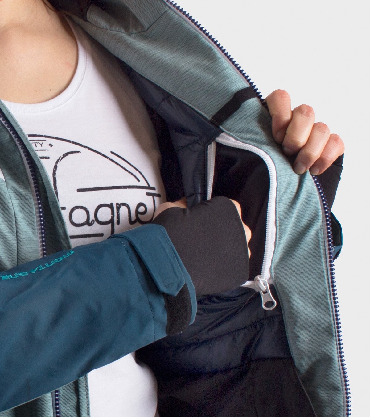Campera de mujer Glaciar M