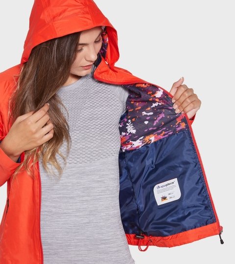 Campera rompeviento de mujer Eluney