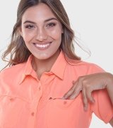 Camisa de mujer con protección UV Kiara M/C