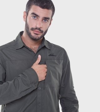 Camisa de hombre Terranova M/L