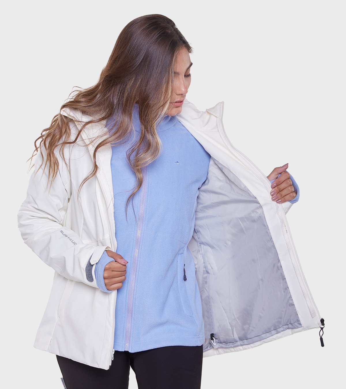 Campera de mujer Clover M 3en1