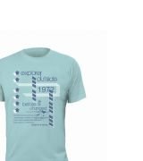 Outside cotton t-shirt man