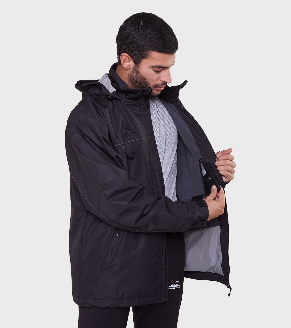 Campera de hombre Nix con Polar
