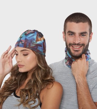 Cuello multifunctional Headwear Print