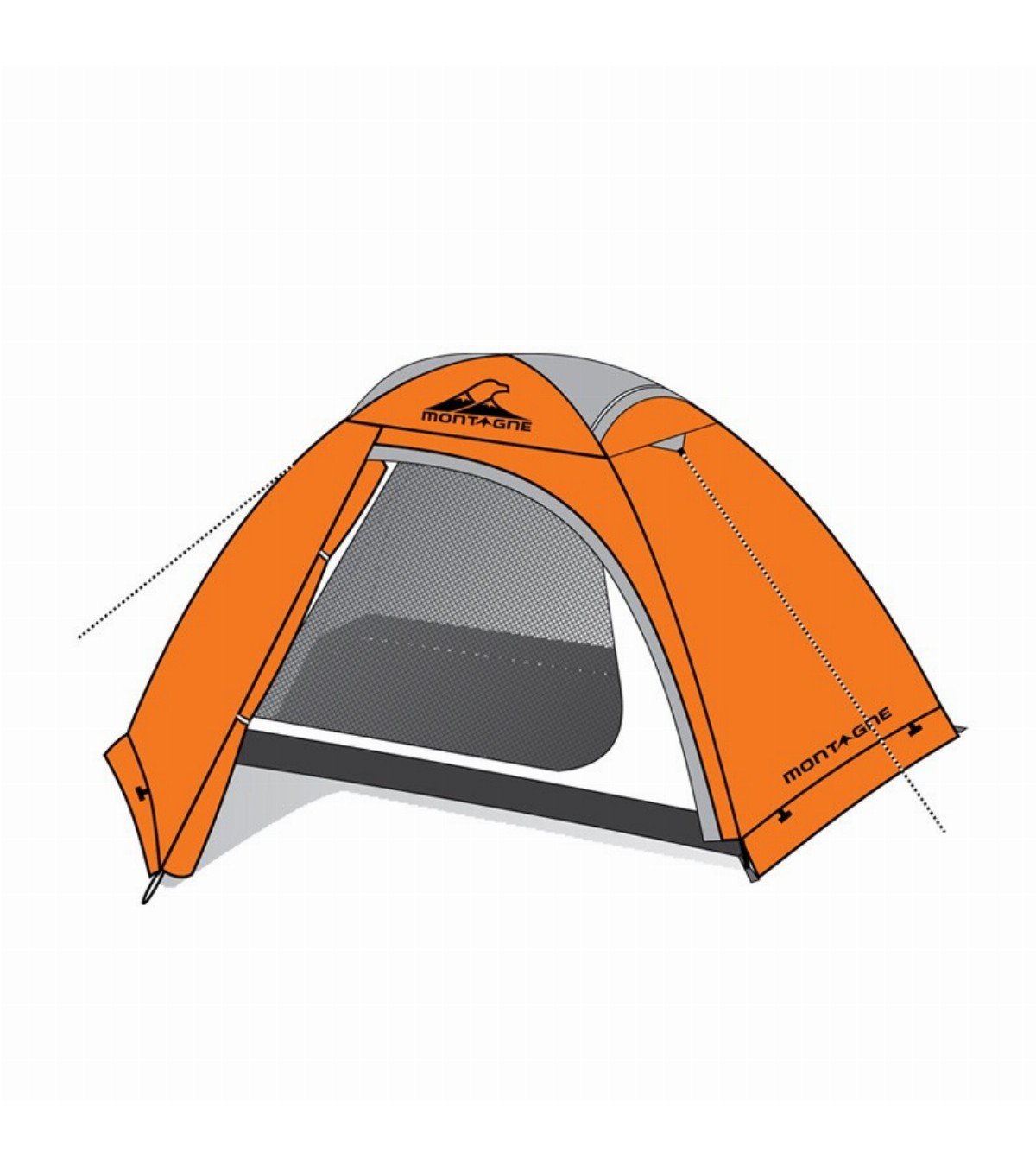 Carpa iglú Geo 2 personas
