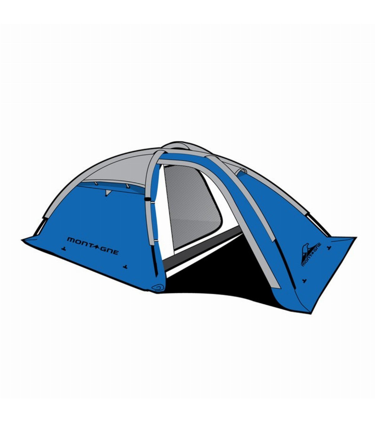 Carpa para camping iglú Cave 2 personas