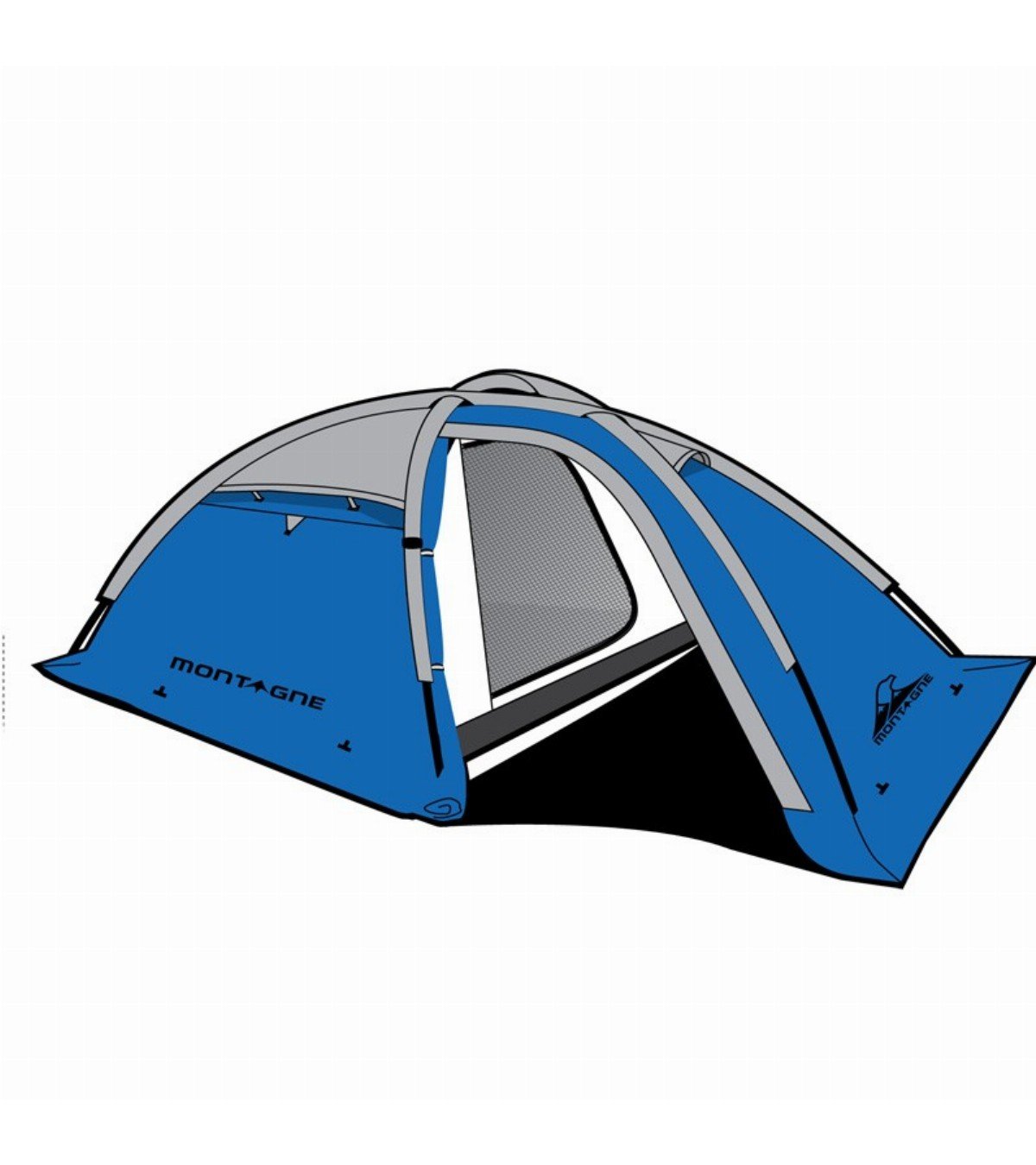 Carpa de camping iglú Cave 4 personas