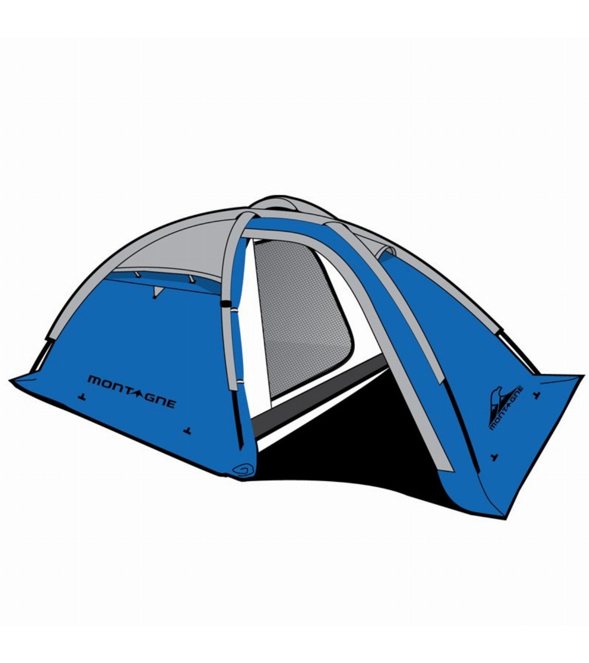 Carpa de camping iglú Cave 6 personas