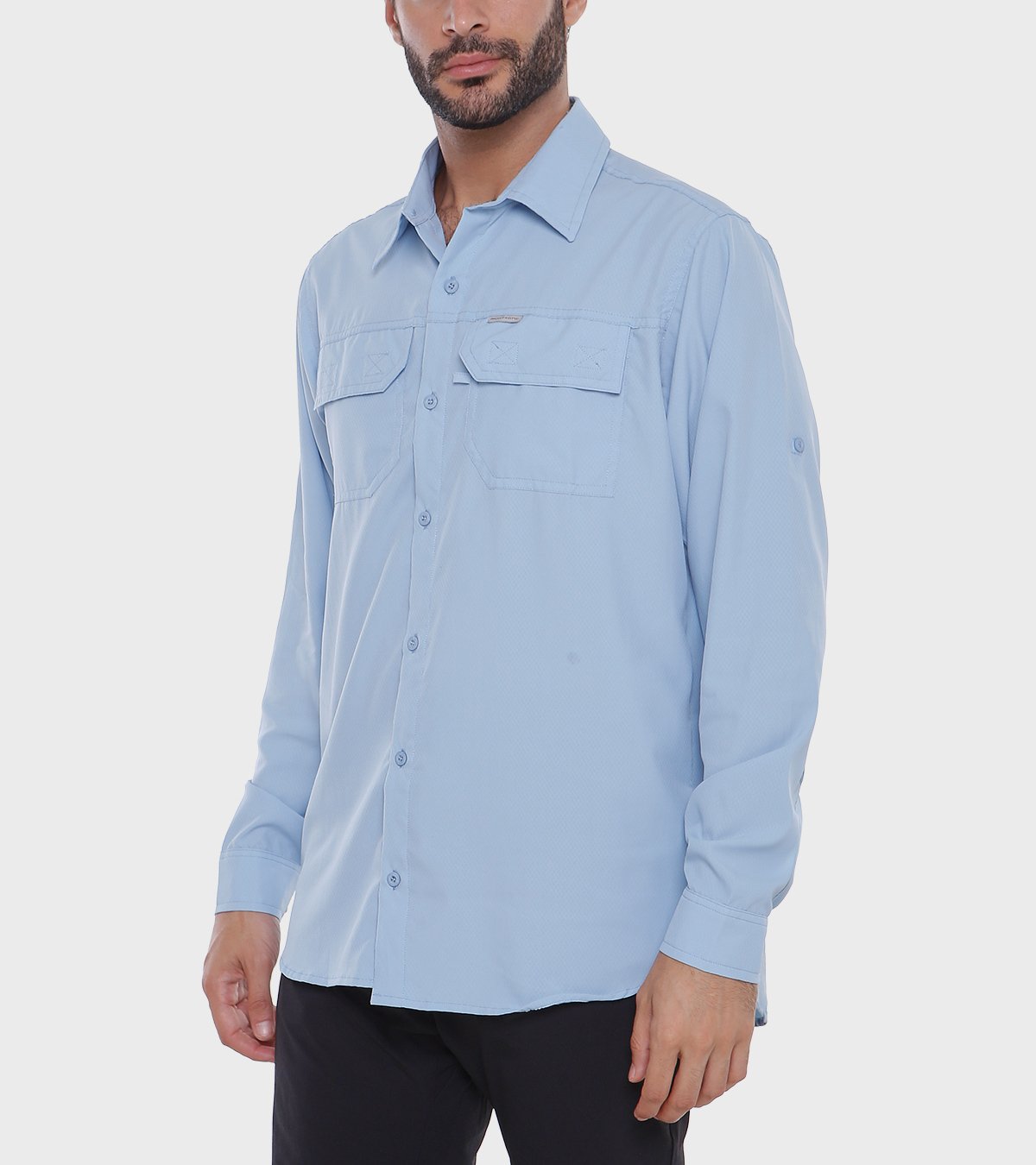 Camisa de hombre Raven M/L Camisa de hombre Raven M/L