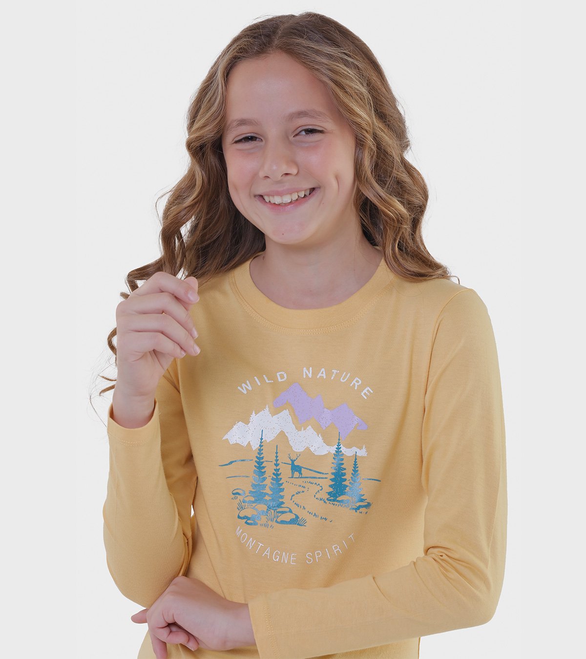 Remera ML de niña Anui