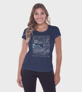 Remera de mujer Latitud M/C