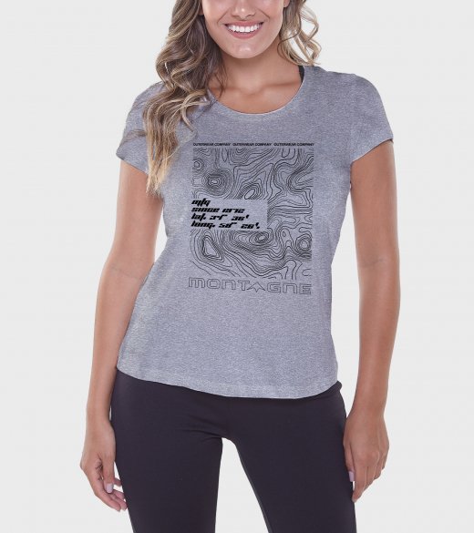Remera de mujer Latitud M/C
