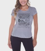 Remera de mujer Latitud M/C