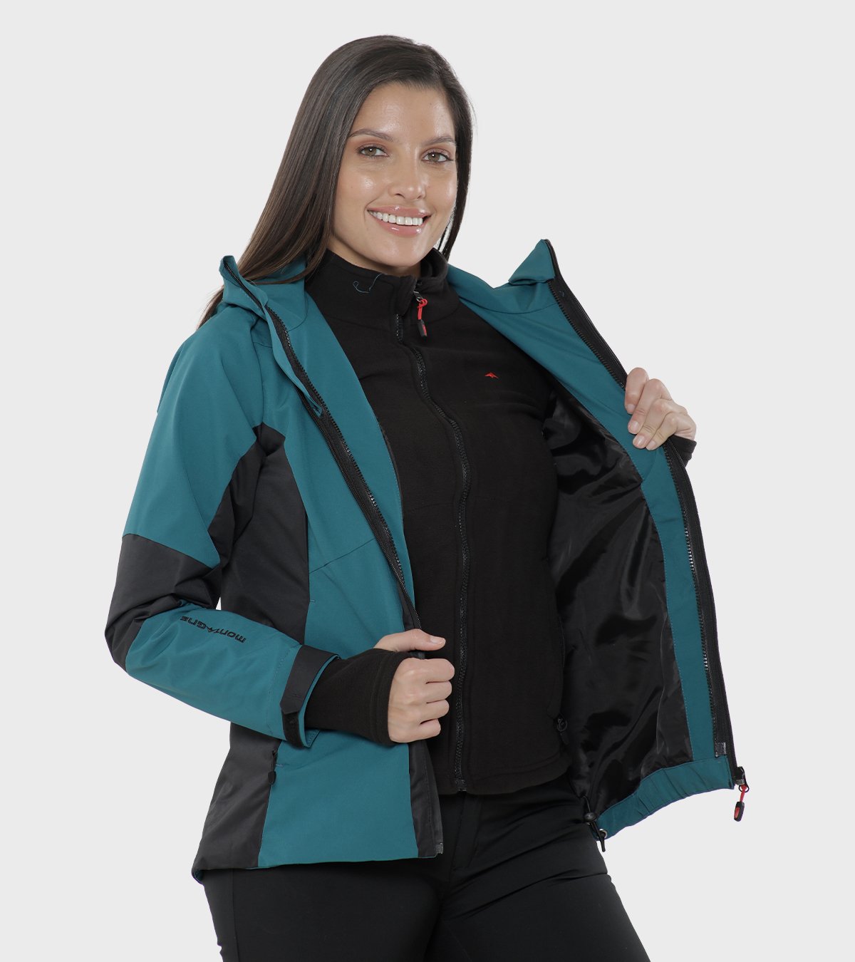 Campera de mujer Clover M 3en1