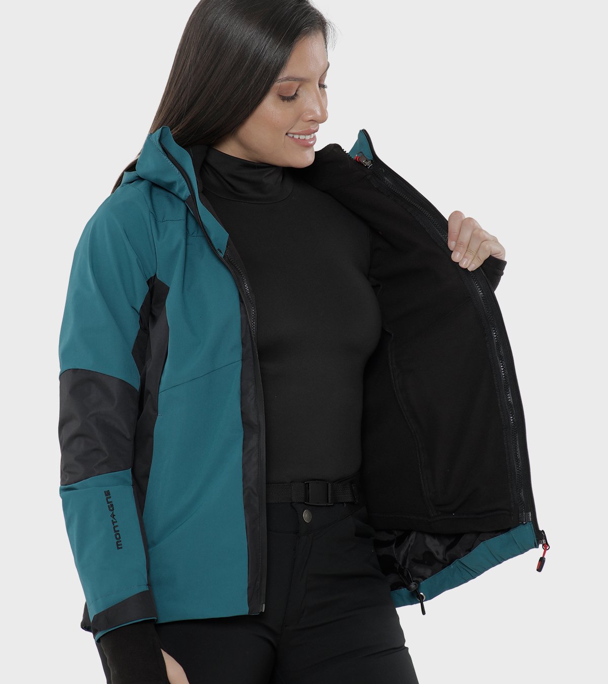 Campera de mujer Clover M 3en1