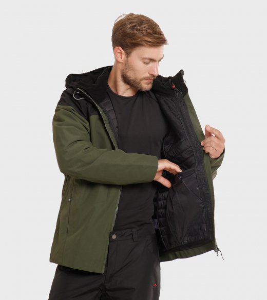 Campera de hombre Eros 3en1