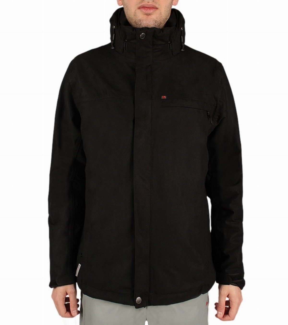 Campera de hombre gamuzada impermeable Aramis