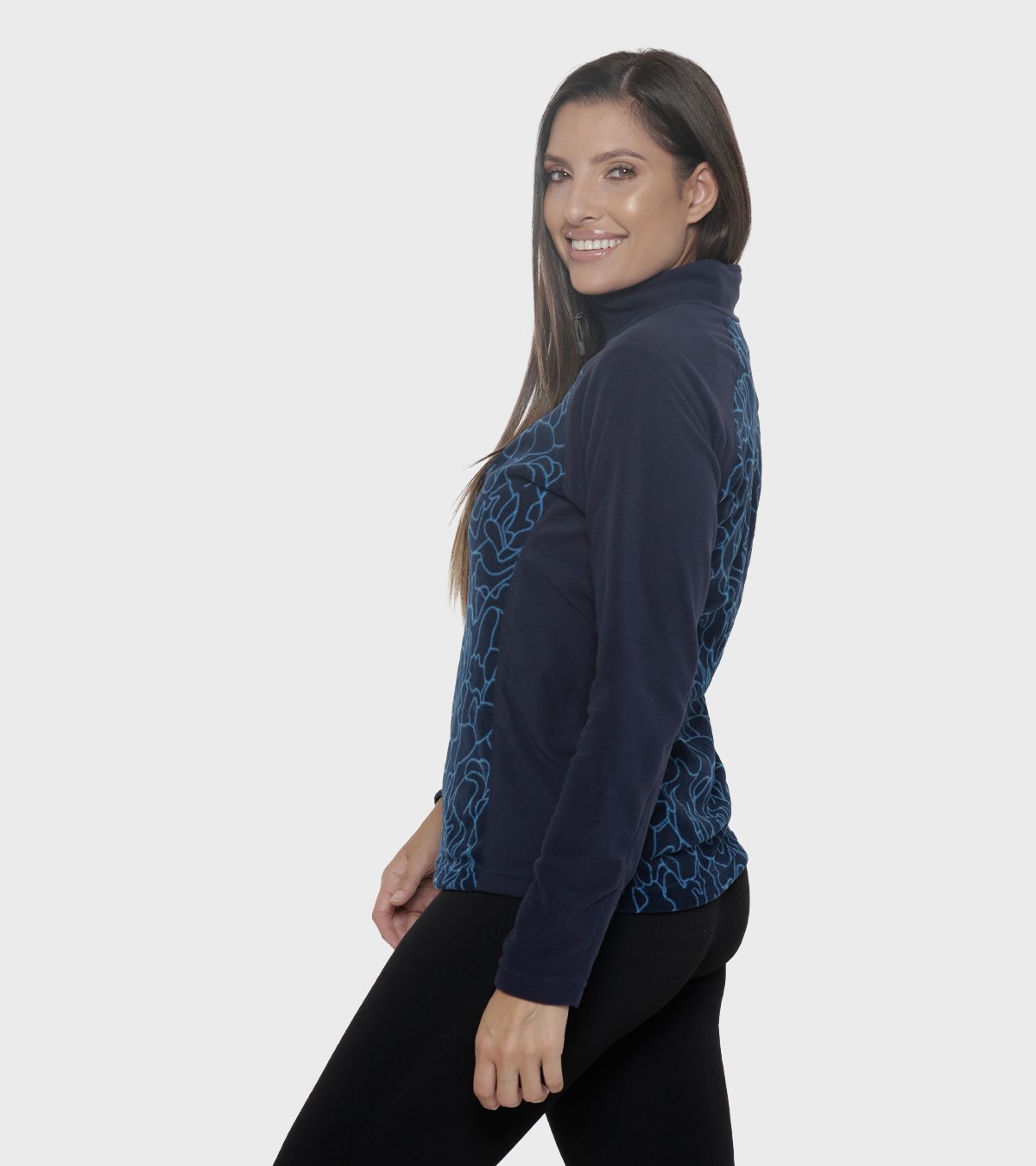 Buzo de mujer Gema medio cierre