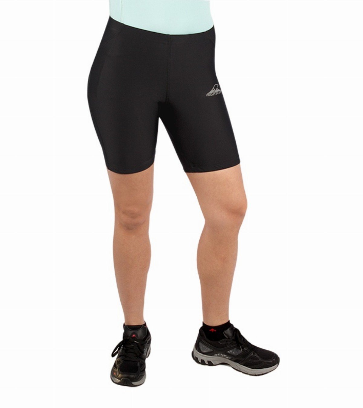 Calza short de mujer negra Spinning Calza short de mujer negra Spinning