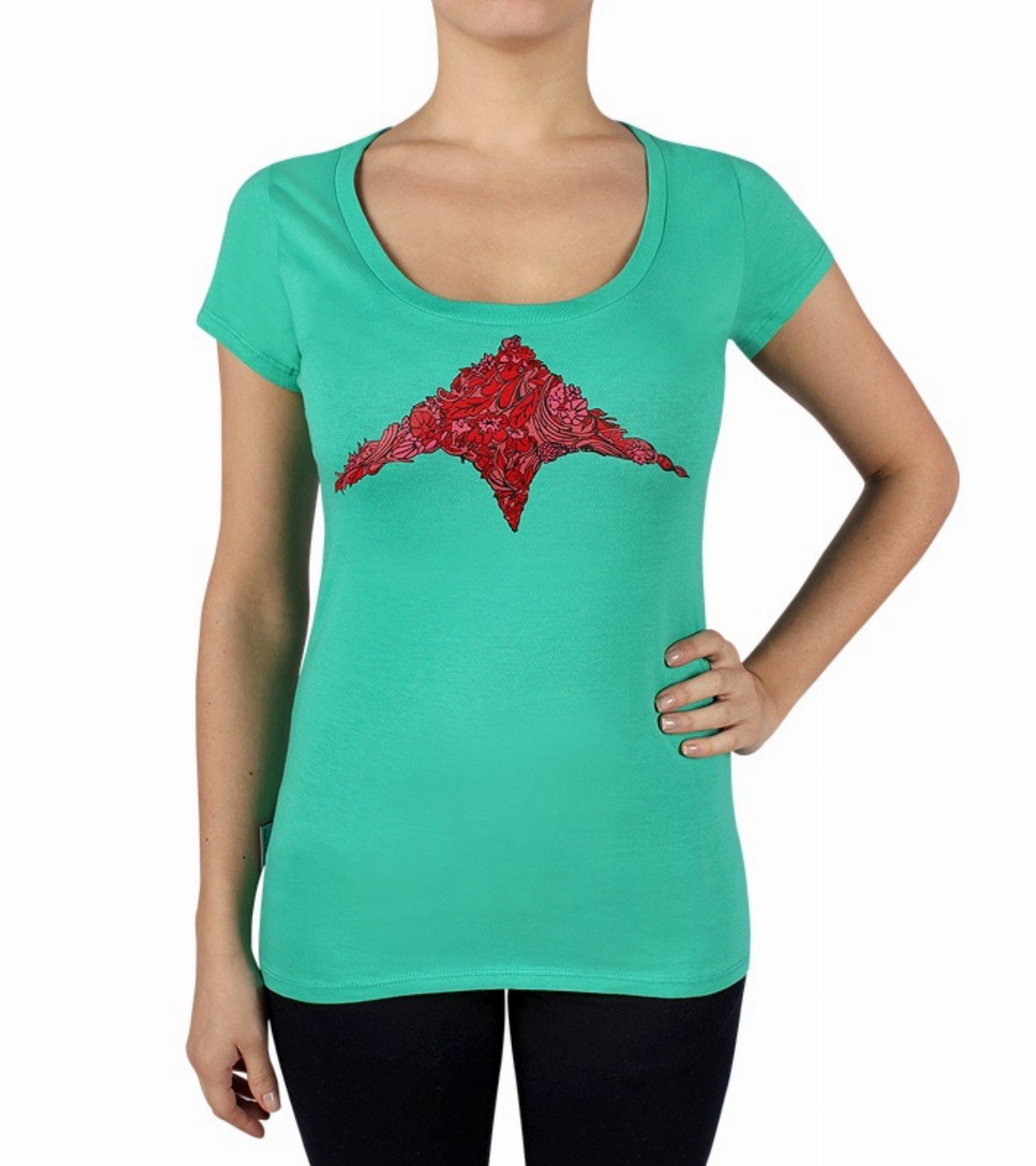 Remera de mujer algodón Outline Remera de mujer algodón Outline