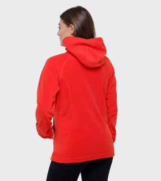 Campera de mujer de micropolar con capucha Aradia