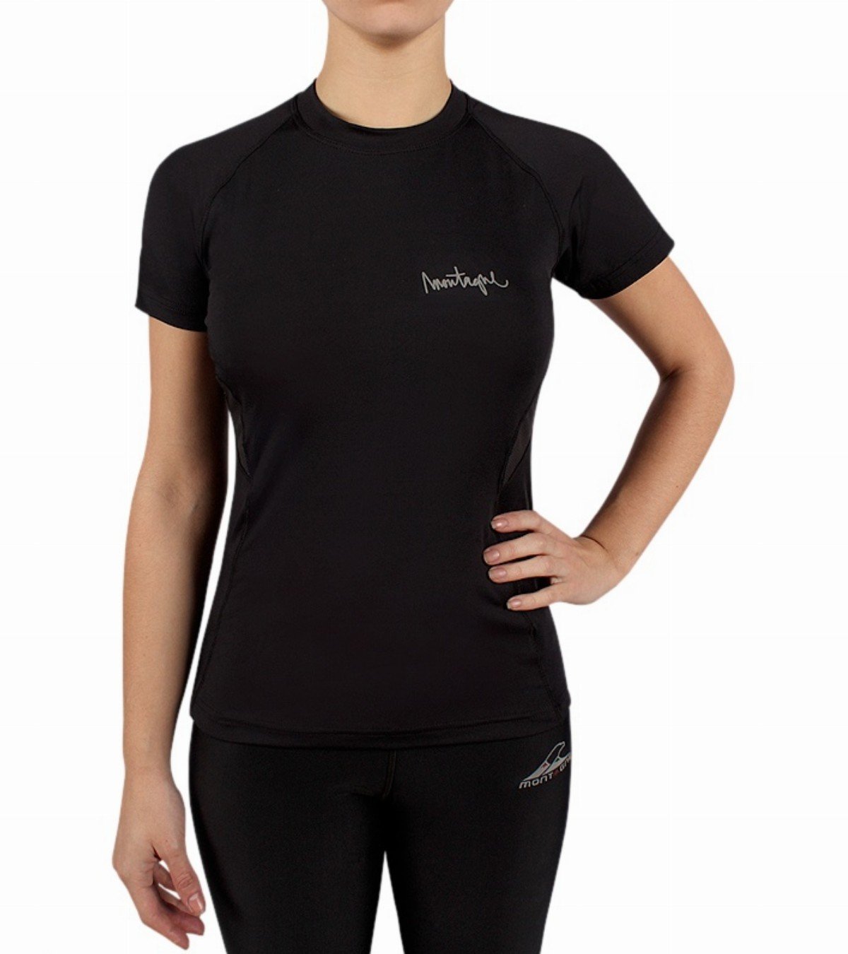 Remera running de mujer Space