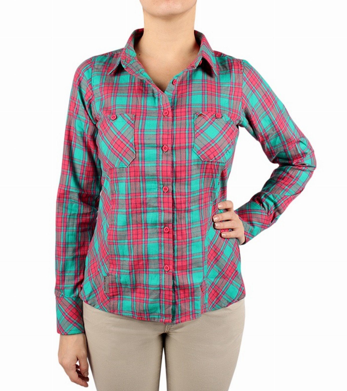 Camisa escocesa de mujer Virginia