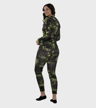 Pantalón térmico de mujer Aspen Print