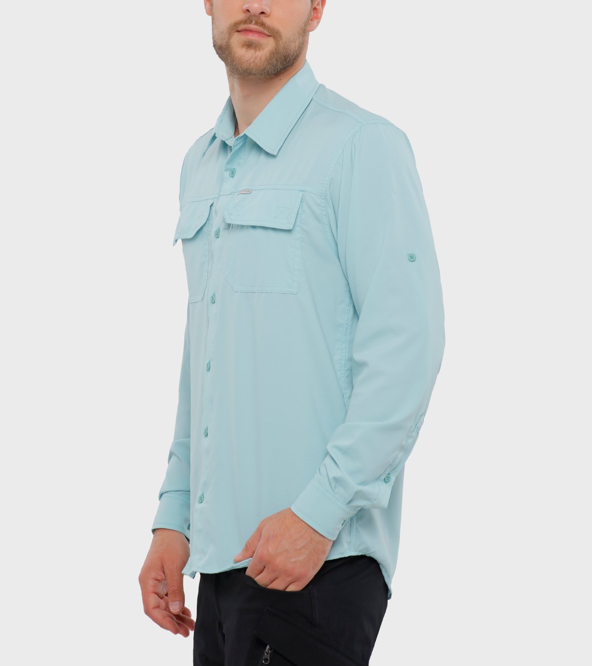 Camisa de hombre Raven M/L Camisa de hombre Raven M/L
