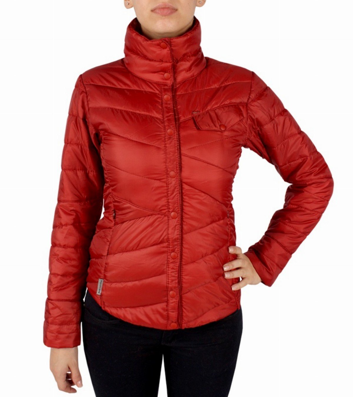 Campera inflable de mujer Swan
