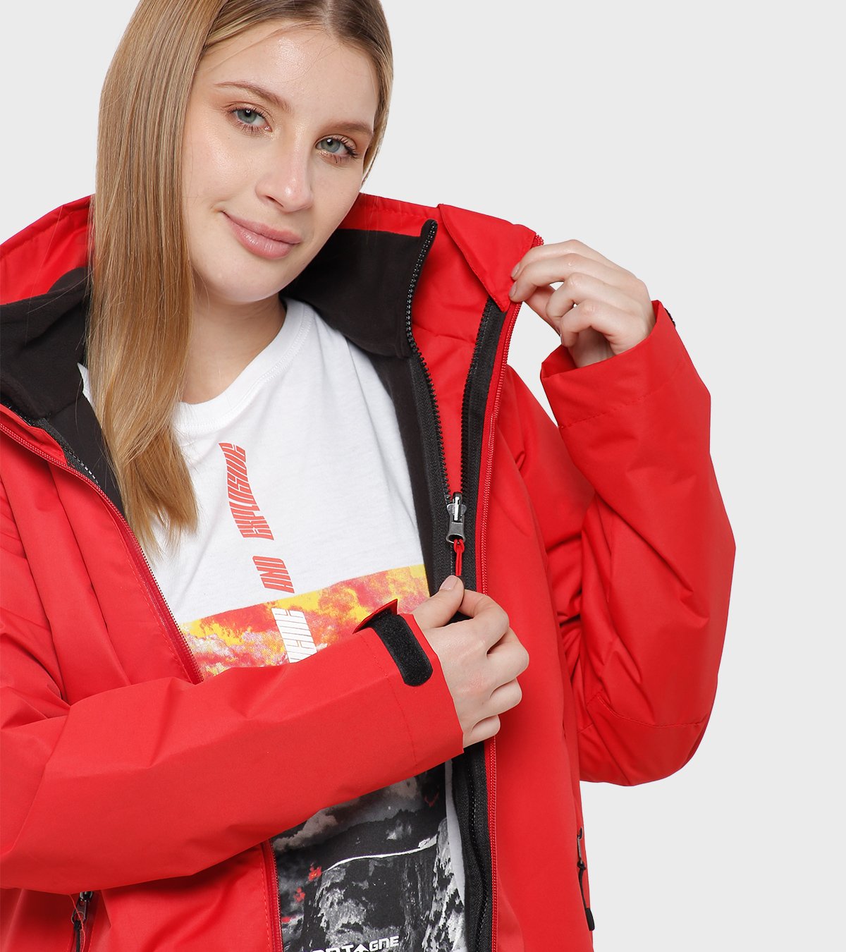Campera de mujer Ruby 3x1