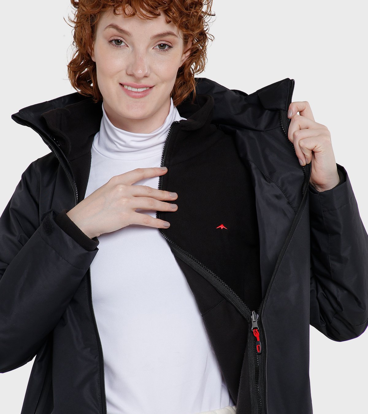 Campera de mujer Ruby 3x1