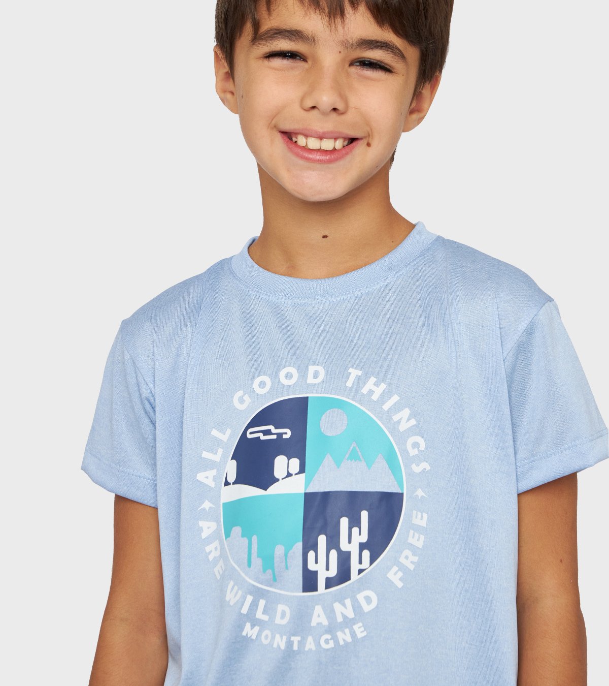 Remera de niños Quadrant 