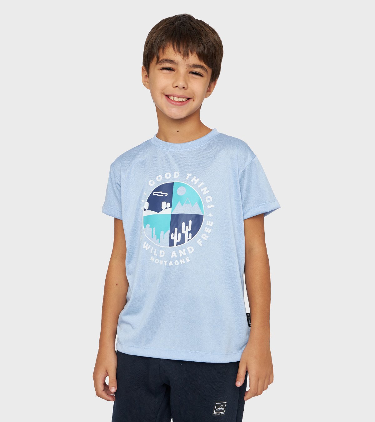 Remera de niños Quadrant 