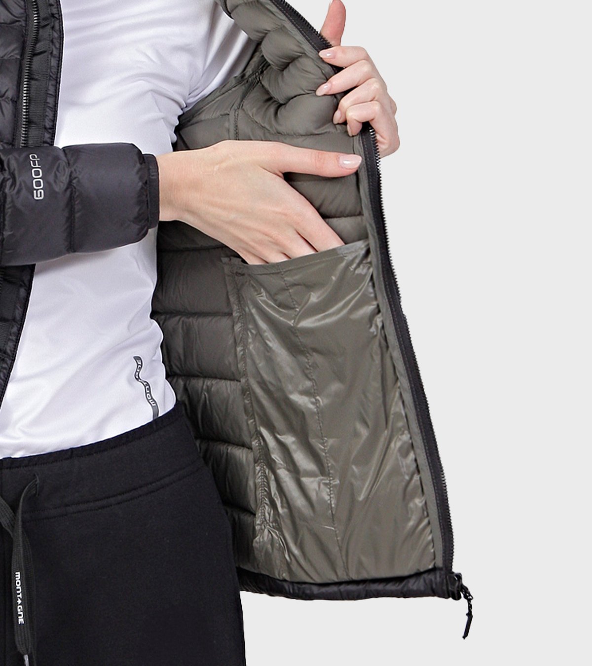 Campera de mujer Kenly con capucha