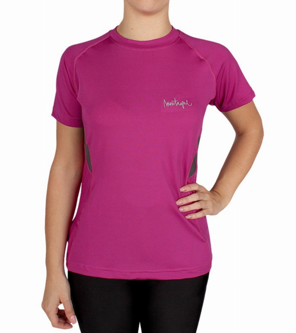 Remera running de mujer Space