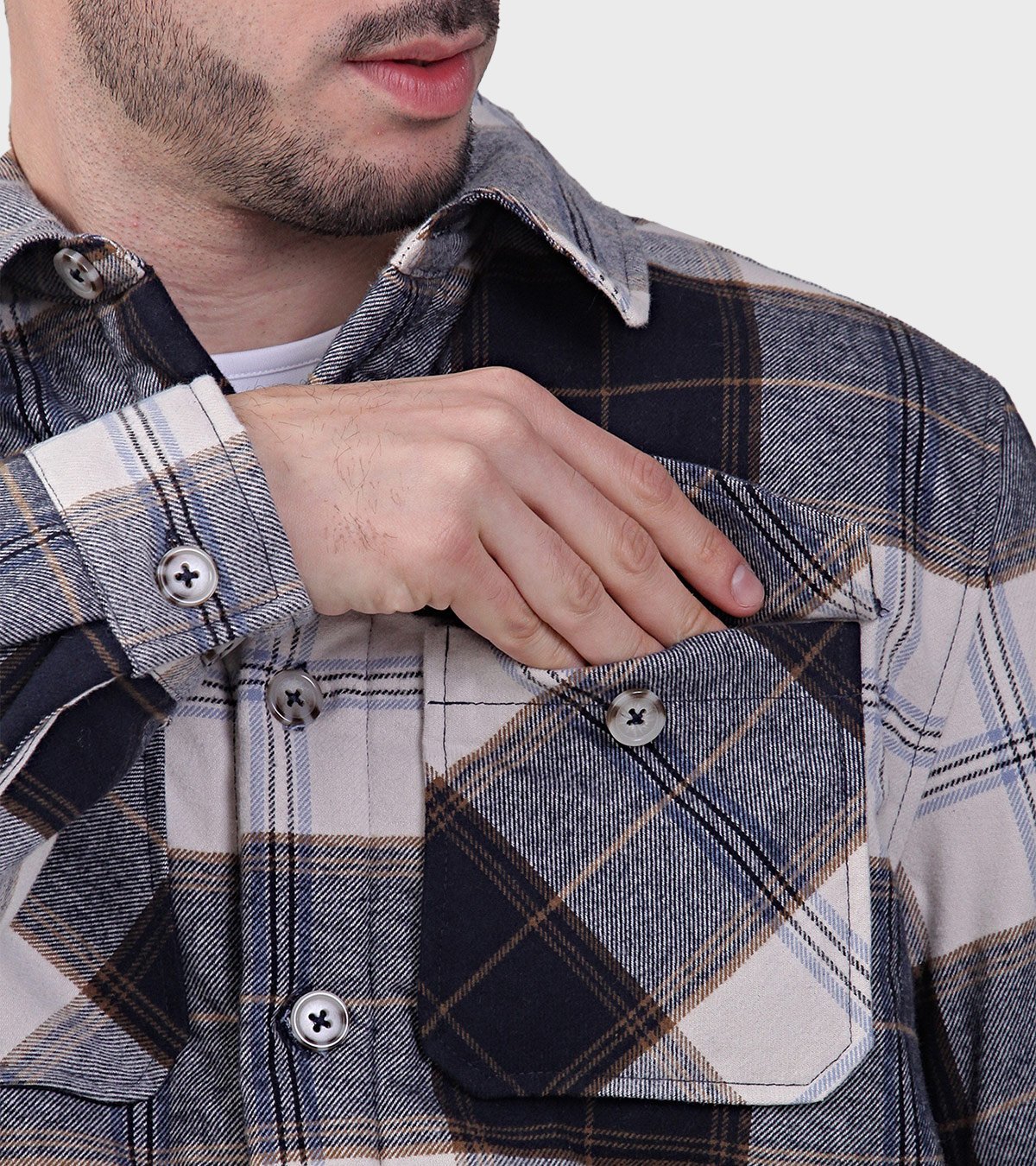 Camisaco de hombre Brock